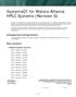 SystemsQT for Waters Alliance HPLC Systems (Revision G)