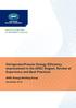 Refrigerator/Freezer Energy Efficiency Improvement in the APEC Region: Review of Experience and Best Practices