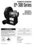EP-300 Series. Installation, Operation & Service Manual