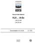 Vacuum leak detector VLX.. /A-Ex