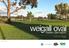 weigall oval master plan report final draft Prepared for the City of West Torrens June 2014