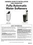 Fully Automatic Water Softeners