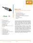 MEAS Subermsible Liquid Level Pressure Transducer SPECIFICATIONS. Features. Applications