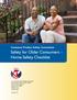 Safety for Older Consumers Home Safety Checklist