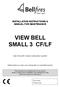 VIEW BELL SMALL 3 CF/LF