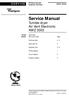 Service Manual Tumble dryer Air Vent Electronic