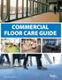 Commercial Floor Care Guide