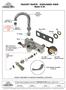FAUCET PARTS - EXPLODED VIEW Model: K-59