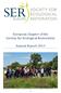 European Chapter of the Society for Ecological Restoration. Annual Report 2015