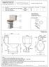 CLOSE COUPLED WC. x Vitoria Close Coupled Cistern inc. Flush Fittings Vitoria Oak Toilet Seat Vitoria Close Coupled Pan.