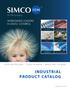 STATIC NEUTRALIZING STATIC CHARGING WEB & SHEET CLEANING INDUSTRIAL PRODUCT CATALOG.