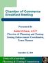 Chamber of Commerce Breakfast Meeting