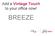 Add a Vintage Touch to your office now! BREEZE