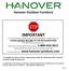Hanover Outdoor Furniture IMPORTANT. If you have any problems with this product (missing or damaged parts, assembly issues, etc.),