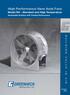 High Performance Vane Axial Fans