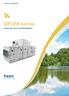 Technical Catalogue. DFLEX series. Desiccant rotor air dehumidifiers