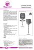 ECHOTEL 961/962. Ultrasonic level switches. Worldwide level and flow solutions DESCRIPTION. Loop or line powered FEATURES AGENCY APPROVALS