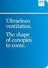 Ultraclean ventilation. The shape of canopies to come.