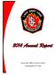 Lake Saint Louis Fire Protection District 2014 Annual Report Overview