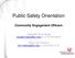 Public Safety Orientation