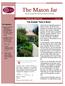 The Mason Jar Mason County WSU Master Gardener Newsletter