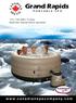 Grand Rapids PORTABLE SPA V 60Hz 15 Amp Read this manual before operation. Spa PORTABLE