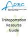 Transporta on Resource Guide
