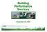 Building Performance Services. September 24, 2003