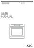 BSE892230M BSK892230M. User Manual Steam oven USER MANUAL