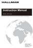 Instruction Manual MODEL: HRF21CDS. Hallman Industries 2502 Hwy 304 Smithville, TX