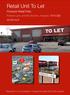 Retail Unit To Let. Portrack Retail Park, Portrack Lane, (A1046) Stockton, Teesside, TS18 2SB 20,250 sq ft