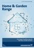 GRUNDFOS Home & Garden Range. Home & Garden Range. One range of quality pumps for the Home, Garden and Farm