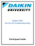 Daikin VRV Service & Troubleshooting