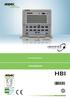 Air-cooled heat pump USER MANUAL HBI IHBIFY _01
