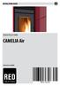 INSTALLATION GUIDE SEALED PELLET STOVE. CAMELIA Air. Instructions in English