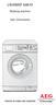 LAVAMAT Washing machine. User information