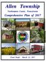 Allen Township Comprehensive Plan of 2017
