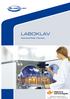 LABOKLAV. Autoclaves Made in Germany