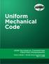 Uniform Mechanical Code
