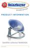PRODUCT INFORMATION. Satellite collector NANOSOL. Solarbayer GmbH (29.14) 1
