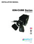 INSTALLATION MANUAL. ION-CUBE Series. LED Wall Washer CLASS 2 E359853