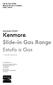 Kenmore Slide-in Gas Range