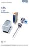 LS 300 LS 500. Technical Documentation. Level detector. Measuring transducer. Edition: Version: 7 Art. No.:
