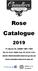 Rose Catalogue. 75 Queen St, SANDY BAY Ph: Fax:
