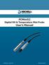 PCMini52 Digital RH & Temperature Mini Probe User s Manual