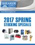 2016 SPRING STOCKING SPECIAL HVAC PRODUCTS PEOPLE PROGRAMS SPRING STOCKING SPECIALS