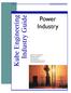 Kube Engineering. Industry Guide. Power Industry