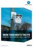 MORE THAN MEETS THE EYE MOBOTIX PROFESSIONAL VIDEO SOLUTIONS MOBOTIX