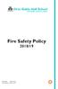 Fire Safety Policy 2018/19