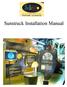 Sunstruck Installation Manual